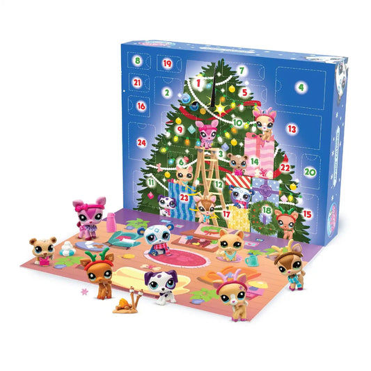 Calendrier de l’Avent Pet Shop 2025 🐾 | 24 Figurines Mystère & Jouets à Collectionner