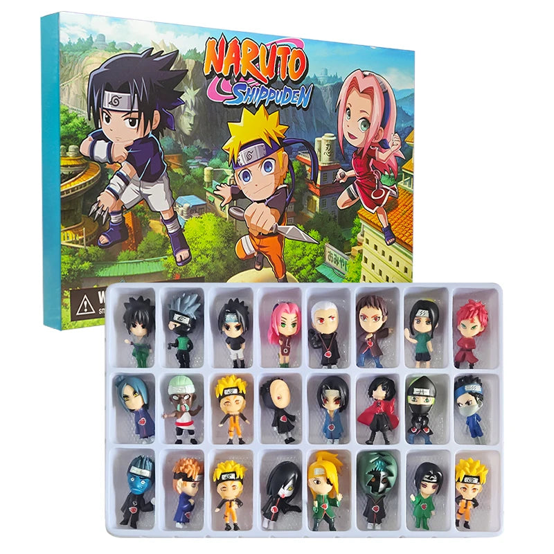 Calendrier de lâAvent Naruto 2025 đ„ | 24 Figurines & Accessoires â Sasuke, Kakashi, Itachi & Plus