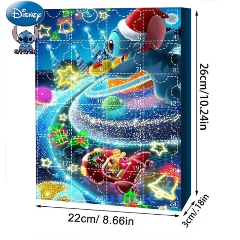 Calendrier de l’Avent Stitch 2025 🌺 | 24 Figurines & Accessoires – Édition Disney Lilo & Stitch