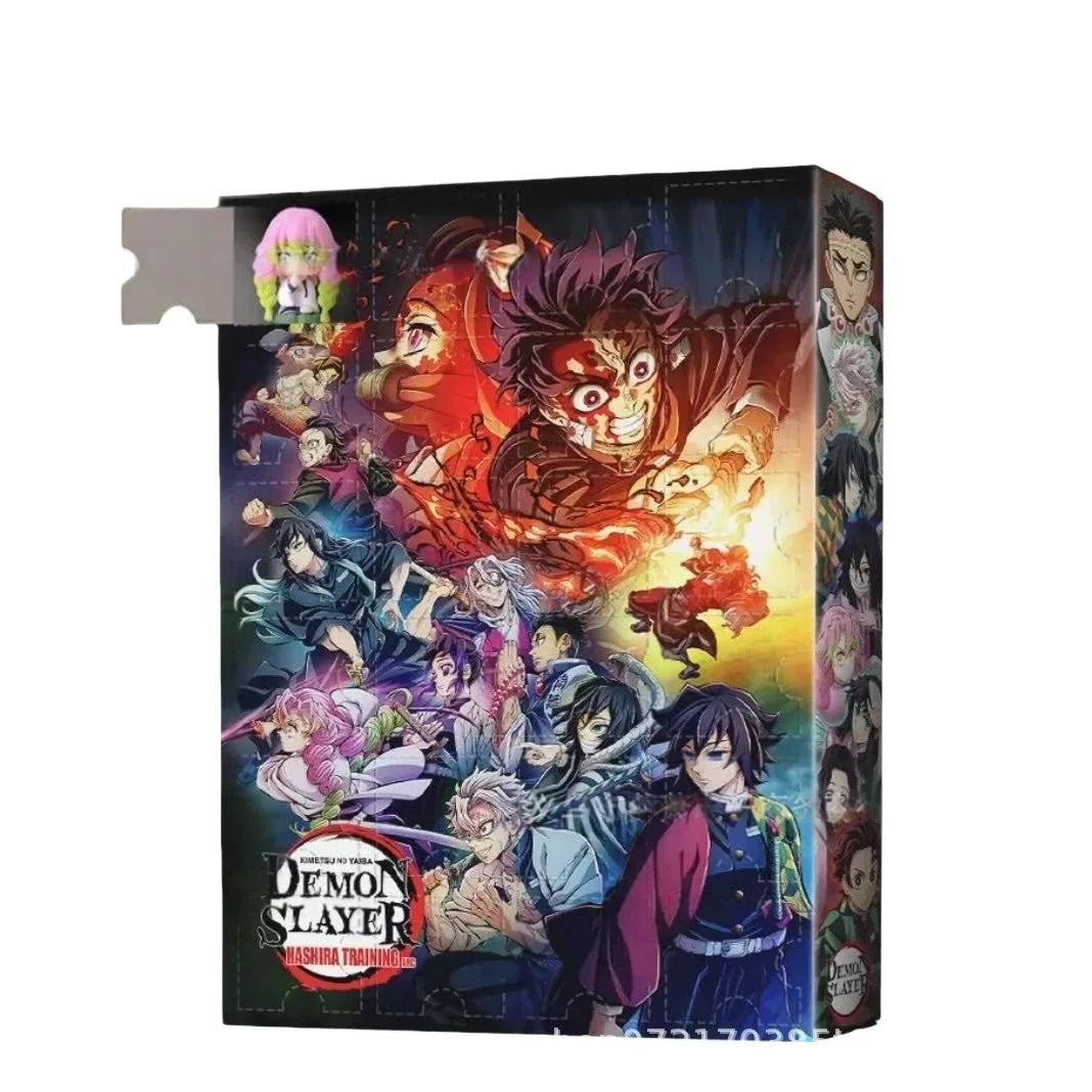 Calendrier de l’Avent Demon Slayer 2025 ⚔️ | 24 Figurines Collector – Kimetsu no Yaiba Édition Spéciale