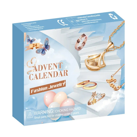 Calendrier de l’Avent Bijoux Femme 2025 💍 | 24 Jours de Surprises Étincelantes
