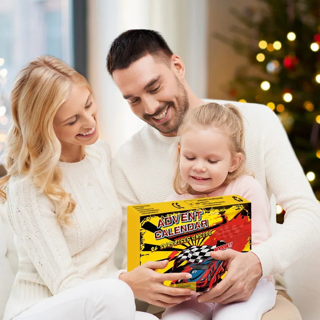 Calendrier de l’Avent Enfant 2025 🚗 | 24 Mini Voitures & Jouets de Noël