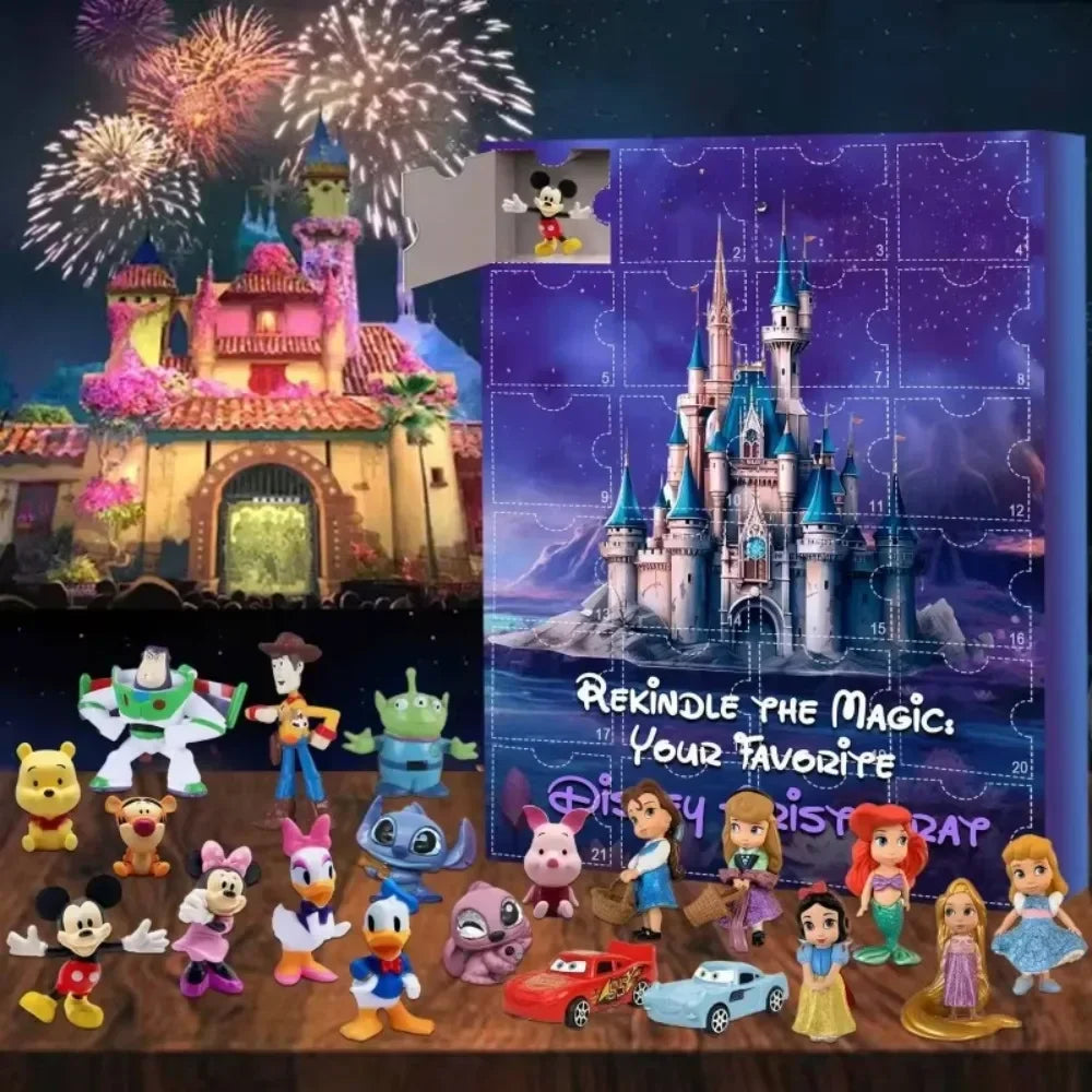Calendrier de l’Avent Dessins Animés 2025 🎁 | Stitch, Hello Kitty, Mickey, Disney & plus – 24 Surprises Magiques