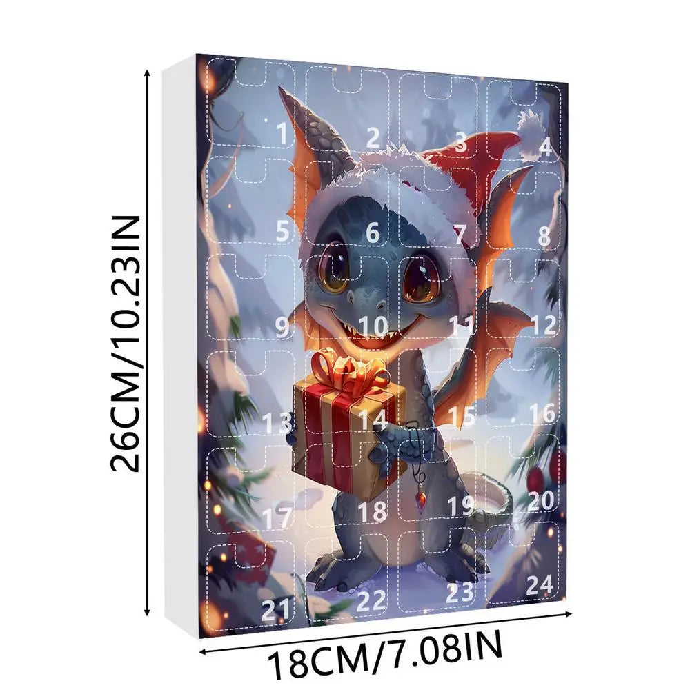 Calendrier de l’Avent Dragon & Dinosaure 2025 🐉 | 24 Ornements Fantastiques à Découvrir