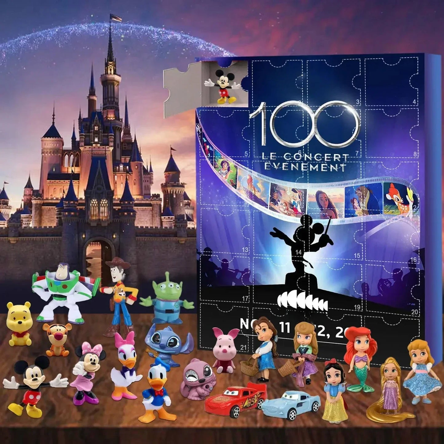 Calendrier de l’Avent Dessins Animés 2025 🎁 | Stitch, Hello Kitty, Mickey, Disney & plus – 24 Surprises Magiques