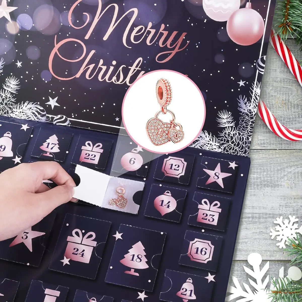 Calendrier de l’Avent Bijoux 2025 💎 | Kit Créatif Bracelets & Colliers à Fabriquer