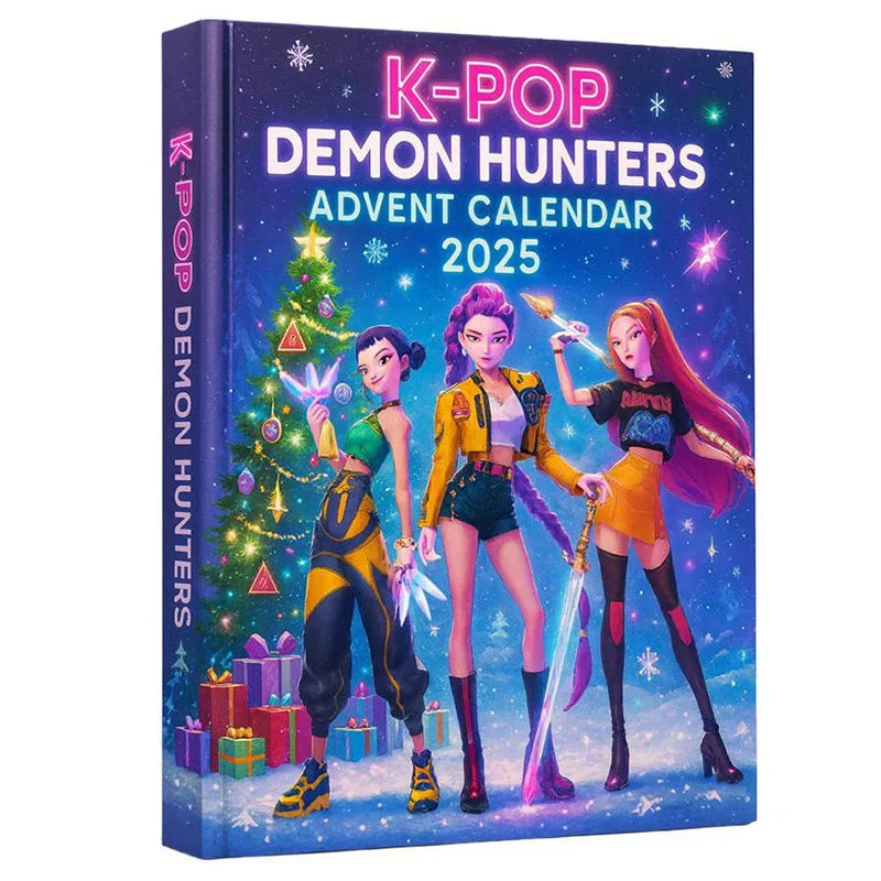 Calendrier de l’Avent K-Pop Demon Hunters 2025 🎶 | 24 Surprises Inspirées de Rumi, Mira & Zoey