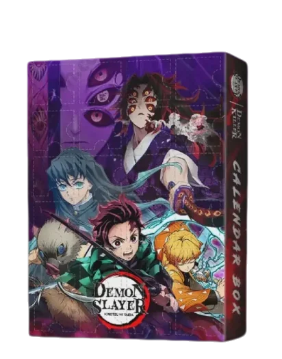 Calendrier de l’Avent Demon Slayer 2025 ⚔️ | 24 Figurines Collector – Kimetsu no Yaiba Édition Spéciale