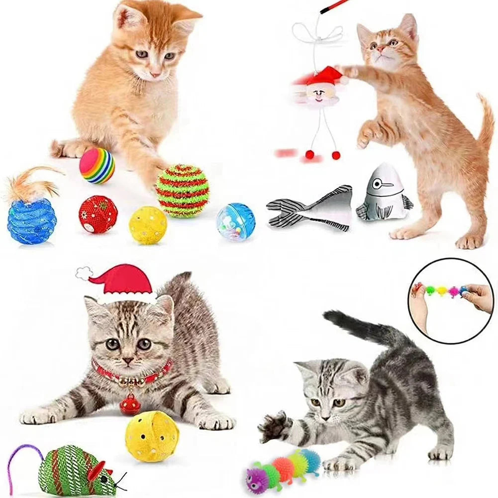Calendrier de l’Avent Chat 2025 🐾 | Coffret 24 Jouets & Surprises Interactives pour Chats