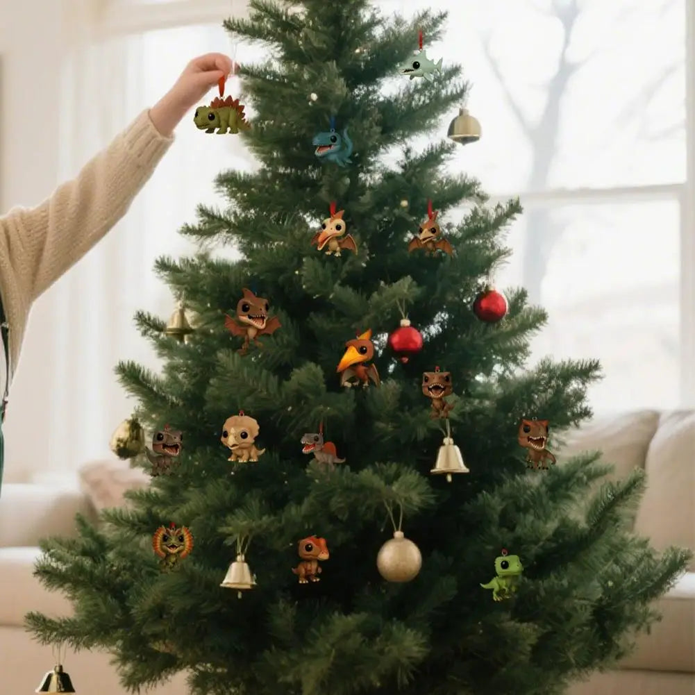 Calendrier de l’Avent Halloween 🦖 | 24 Mini Dinosaures et Décorations de Noël Originales