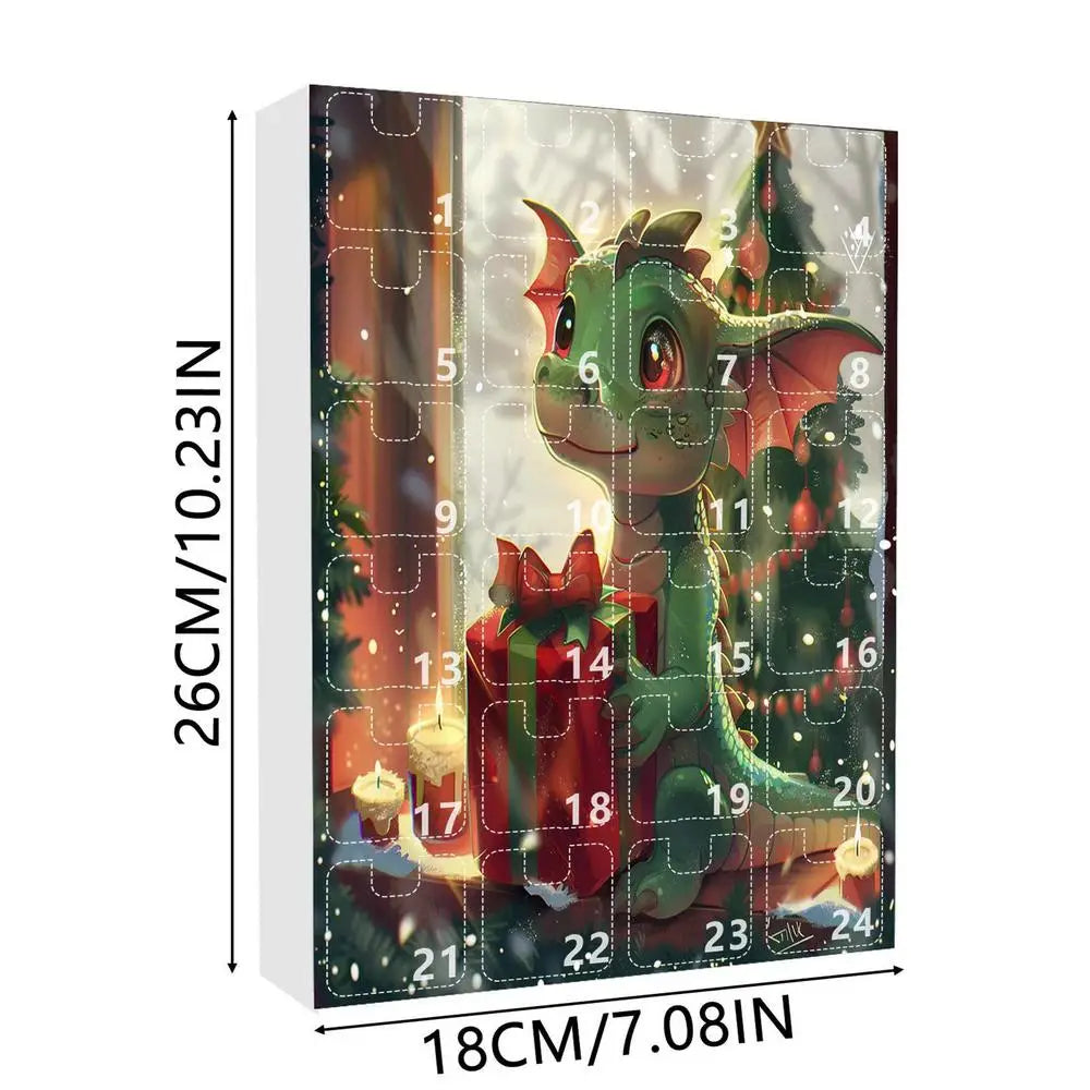 Calendrier de l’Avent Dragon & Dinosaure 2025 🐉 | 24 Ornements Fantastiques à Découvrir