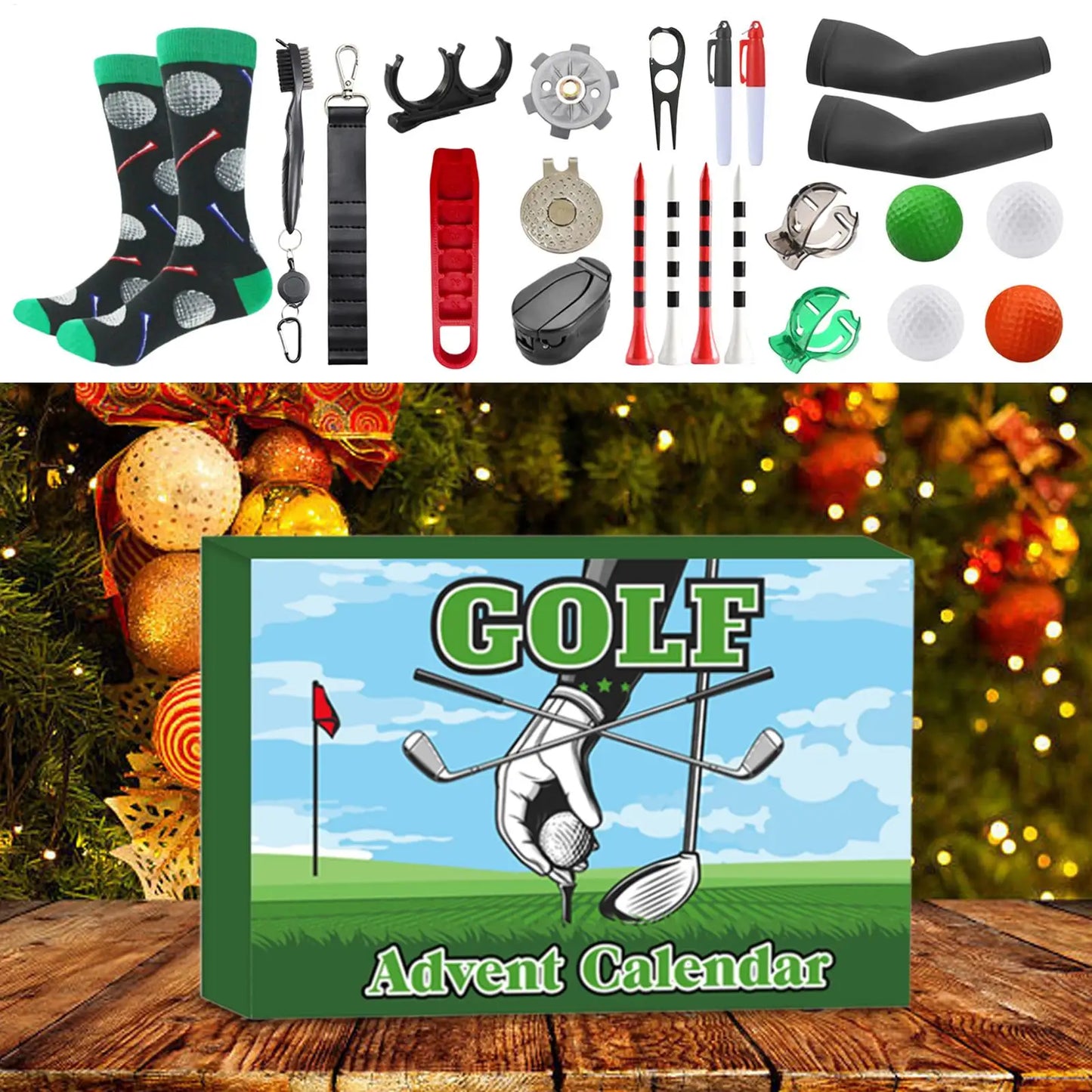 Calendrier de l’Avent Golf 2025 ⛳ | 24 Accessoires Premium pour Joueurs et Passionnés