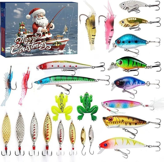 Calendrier de l’Avent Pêche 2025 🎣 | 24 Accessoires et Leurres pour Passionnés