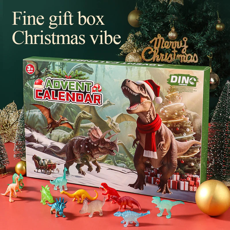 Calendrier de l’Avent Dinosaures 2025 🦖 | 24 Figurines à Collectionner pour Enfants