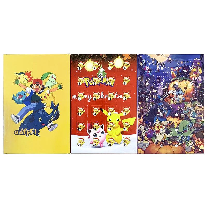 Calendrier de l’Avent Pokémon 2025 ⚡ | 24 Figurines & Surprises – Pikachu, Dracaufeu et Plus !