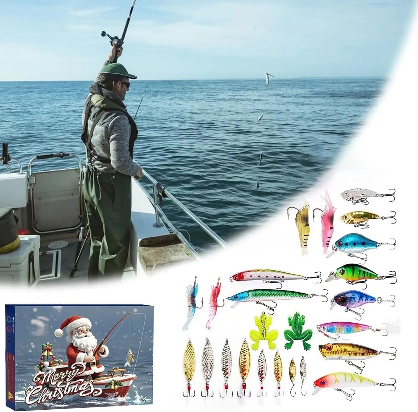 Calendrier de l’Avent Pêche 2025 🎣 | 24 Accessoires et Leurres pour Passionnés