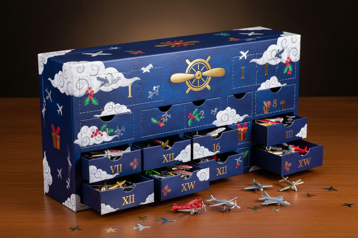 Calendriers de l’Avent Avions Miniatures | Collection & Passion Aéronautique ✈️