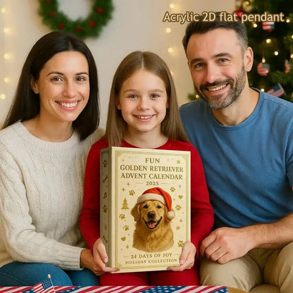 Calendrier de l’Avent Chien 🐾 | 24 Décorations & Ornements de Noël pour Amoureux des Chiens