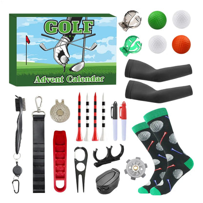 Calendrier de l’Avent Golf 2025 ⛳ | 24 Accessoires Premium pour Joueurs et Passionnés