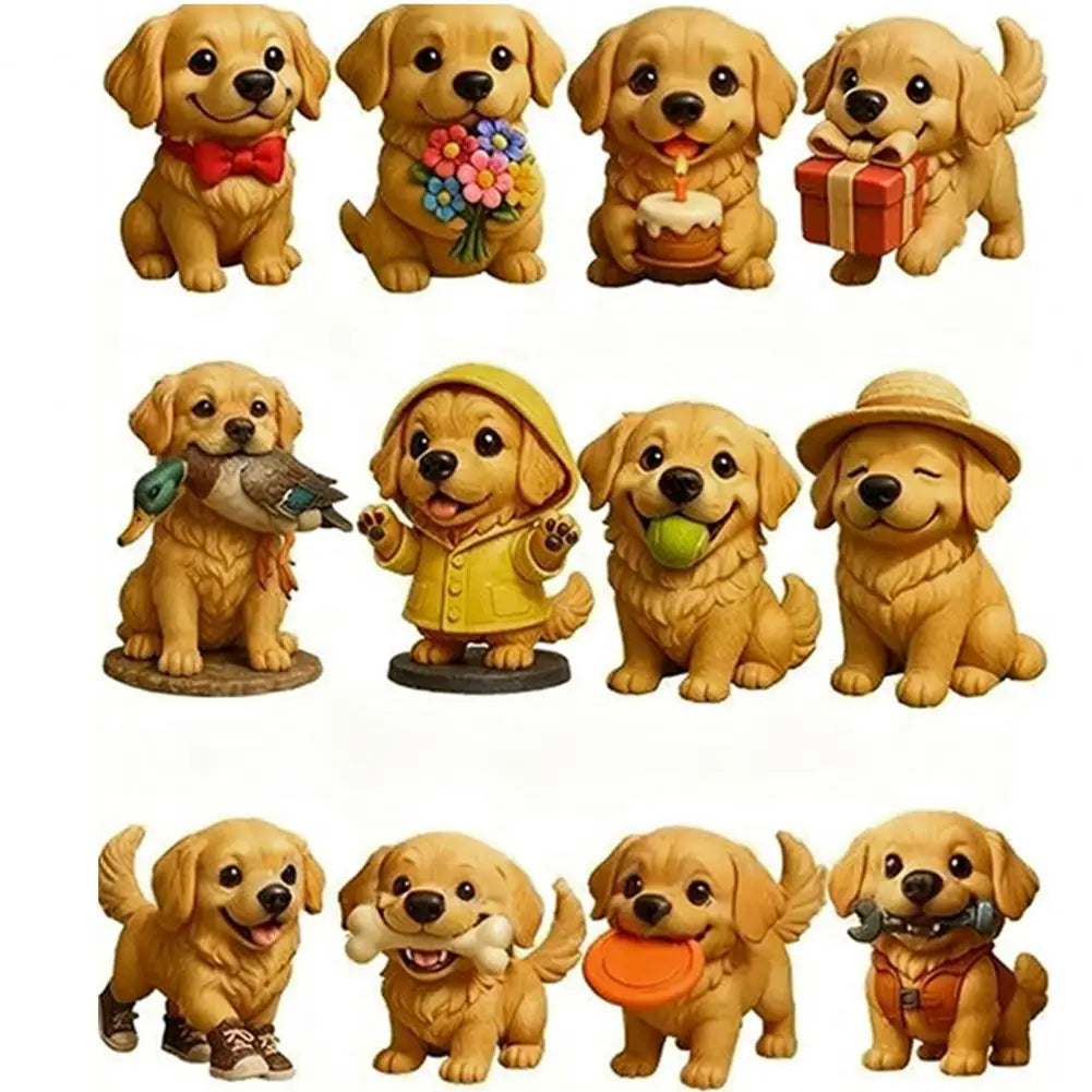 Calendrier de l’Avent Chien 🐾 | 24 Décorations & Ornements de Noël pour Amoureux des Chiens