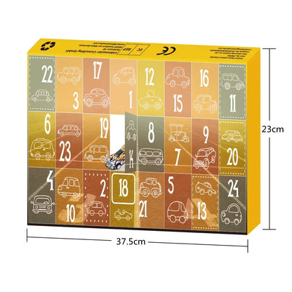 Calendrier de l’Avent Enfant 2025 🚗 | 24 Mini Voitures & Jouets de Noël