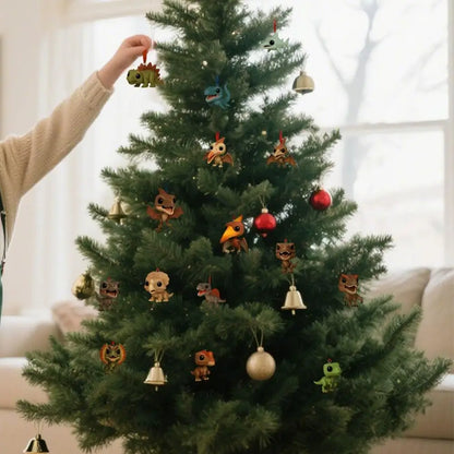Calendrier de l’Avent Halloween 🦖 | 24 Mini Dinosaures et Décorations de Noël Originales