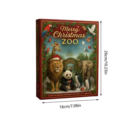 Calendrier de l’Avent Animaux 🐾 | 24 Décorations à Suspendre & Activités Familiales