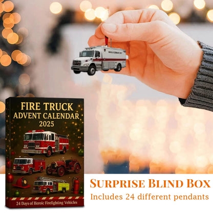 Calendrier de l’Avent Camion de Pompier 🚒 | 24 Jouets & Mini Véhicules de Secours